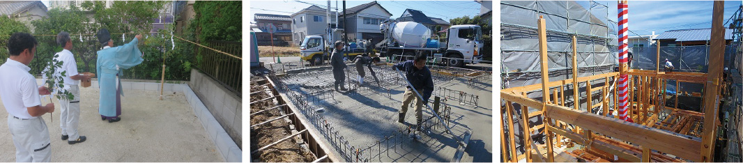 地鎮祭 工事着工 行政手続き